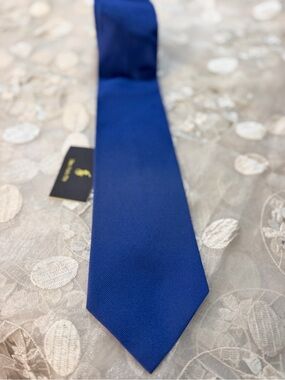 Polo by Ralph Lauren Men's Solid Royal Blue Tie